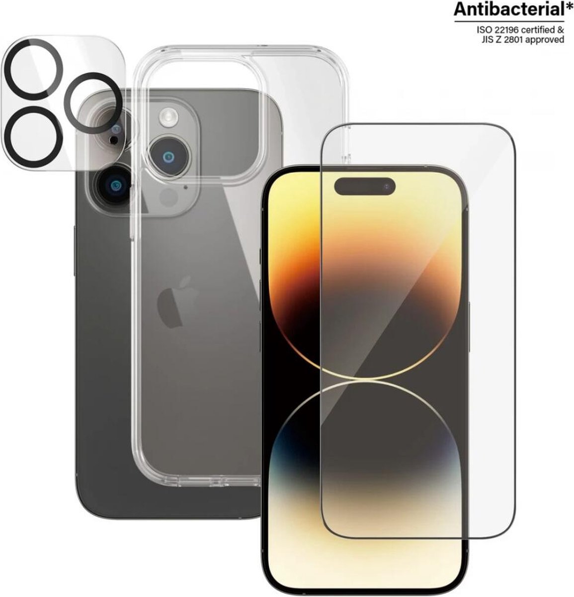 PanzerGlass 3-in-1 Apple iPhone 14 Pro Pack Camera en Screen Protector