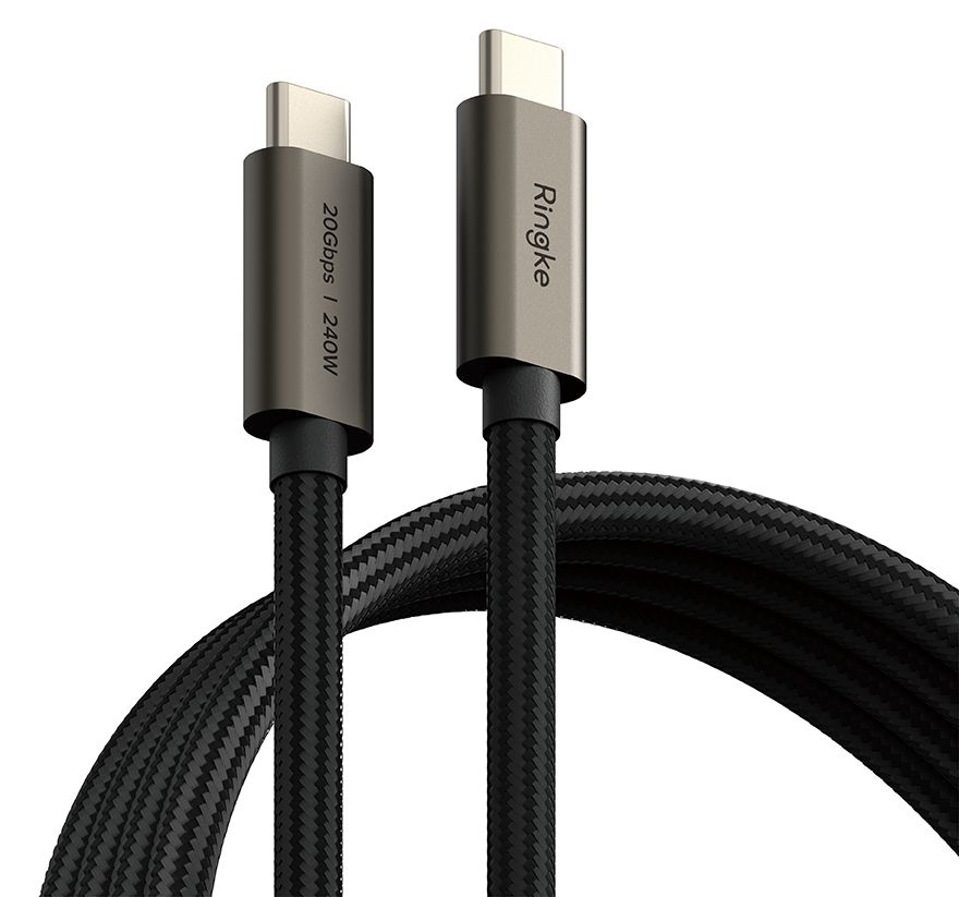 Ringke USB 3.2 USB-C kabel 240 watt kabel 1 meter