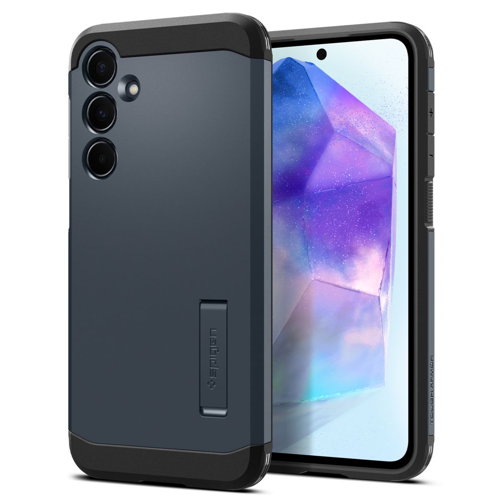 Spigen Tough Armor Galaxy A55 hoesje slate