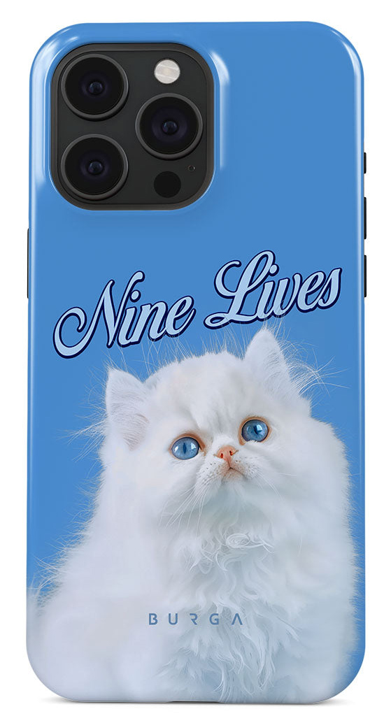 Burga Tough iPhone 15 Pro hoesje nine lives