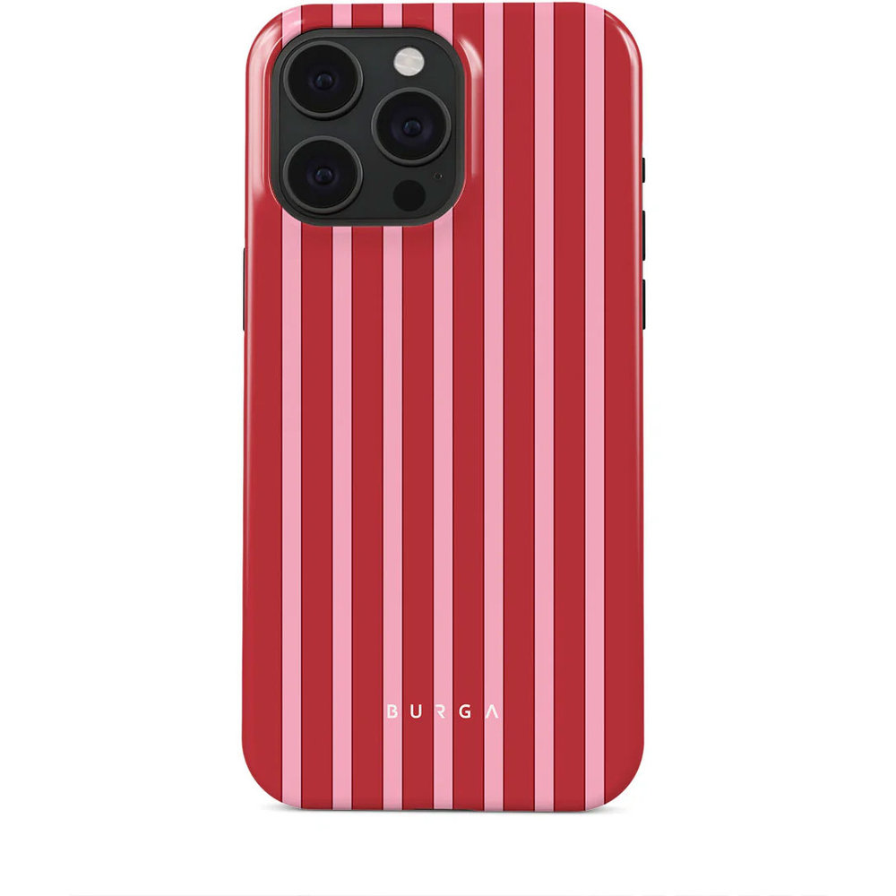 Burga Tough iPhone 15 Pro hoesje strawberry jam