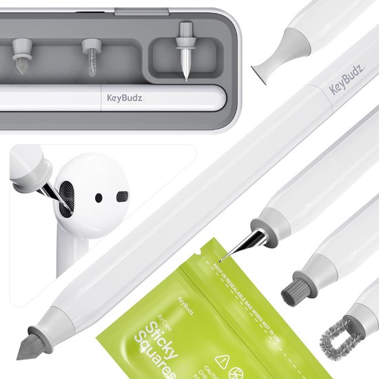 KeyBudz AirCare 2.0 AirPods schoonmaak kit