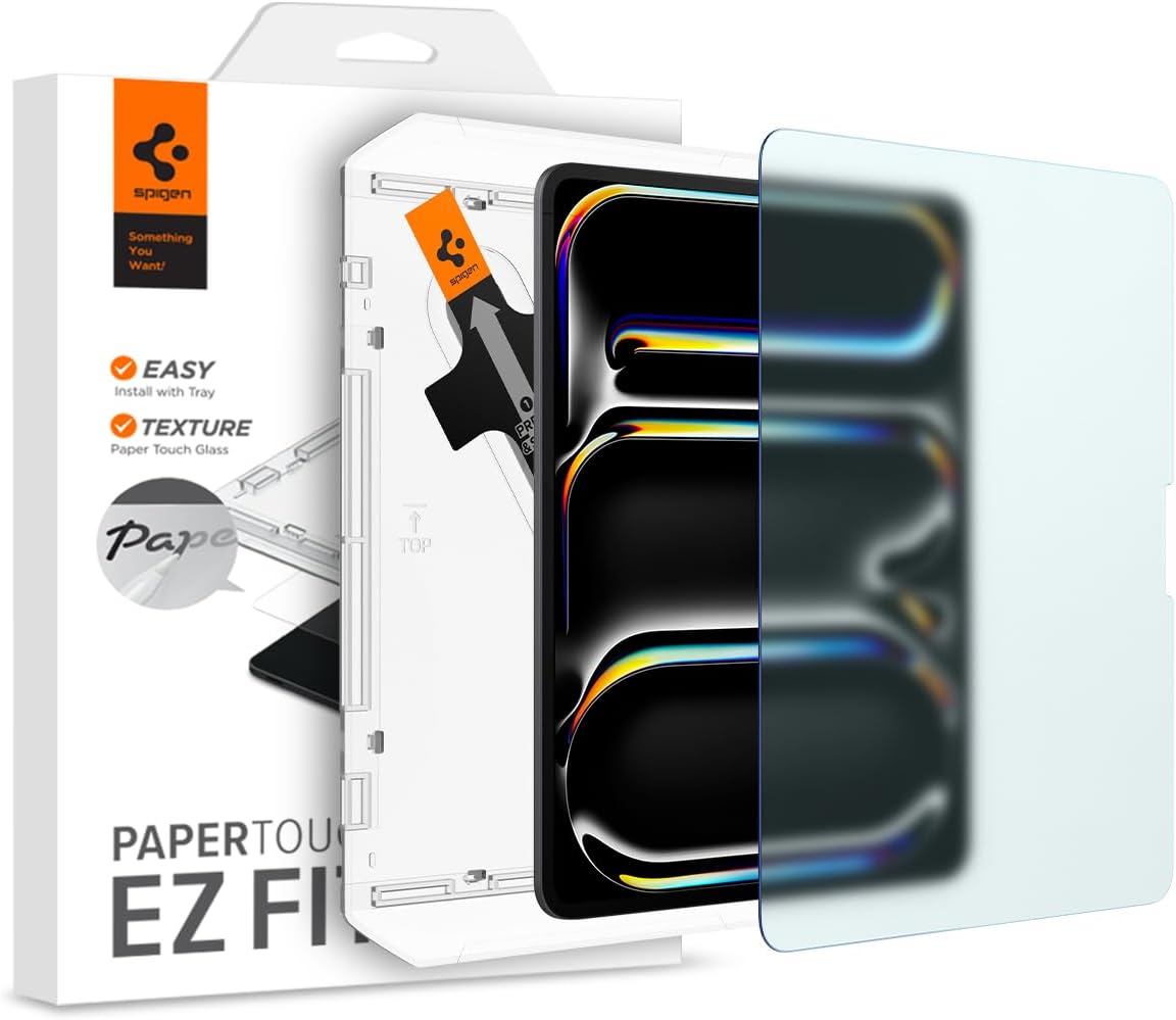 Spigen Paper Touch EZ Fit iPad Pro 2024 13 inch screenprotector