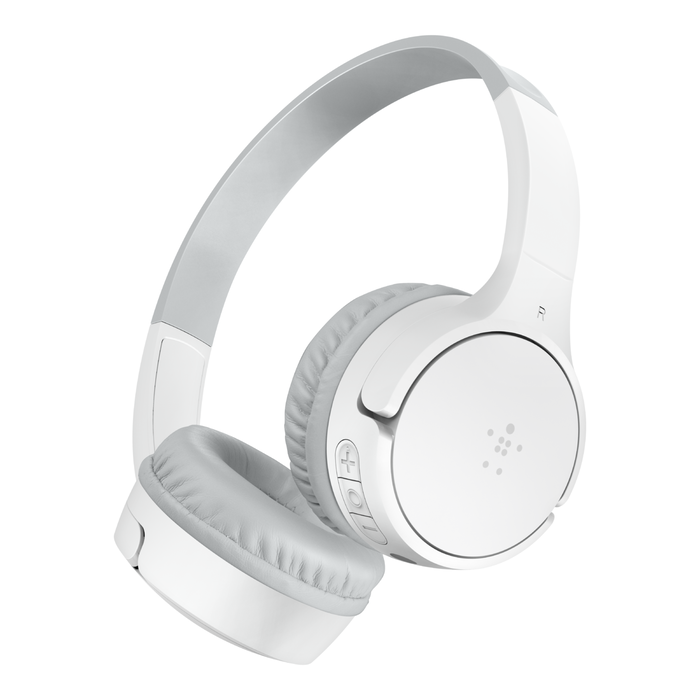 Belkin SoundForm mini draadloze koptelefoon voor kinderen wit