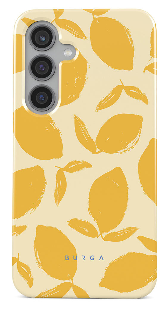 Burga Tough Galaxy S24 hoesje lemon tart