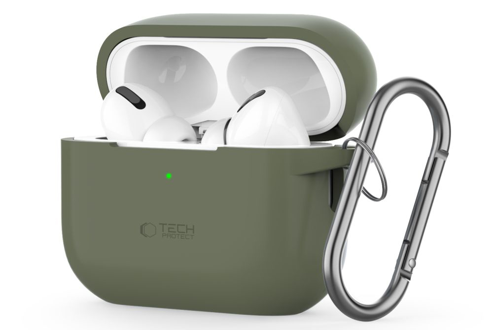 TechProtection siliconen AirPods Pro 2 hoesje groen