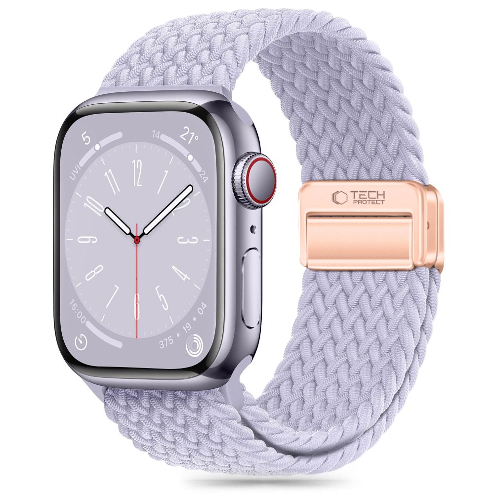 TechProtection Nylon Apple Watch 41 / 40 mm bandje paars