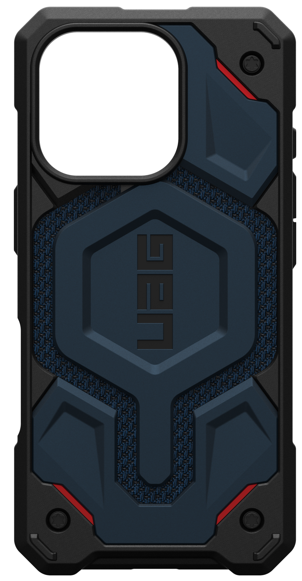 UAG Monarch Pro iPhone 16 Pro hoesje kevlar blauw