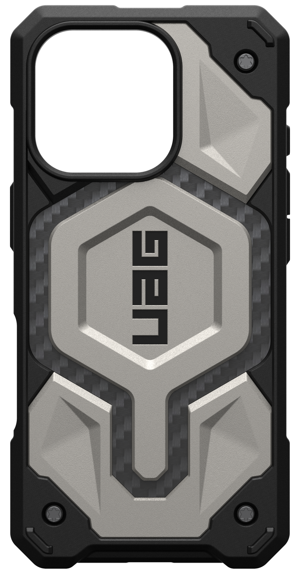 UAG Monarch Pro iPhone 16 Pro hoesje titanium