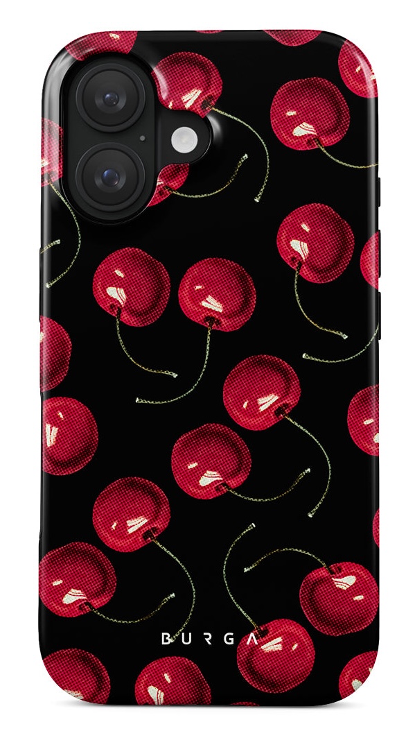 Burga Tough iPhone 16 hoesje cherrybomb