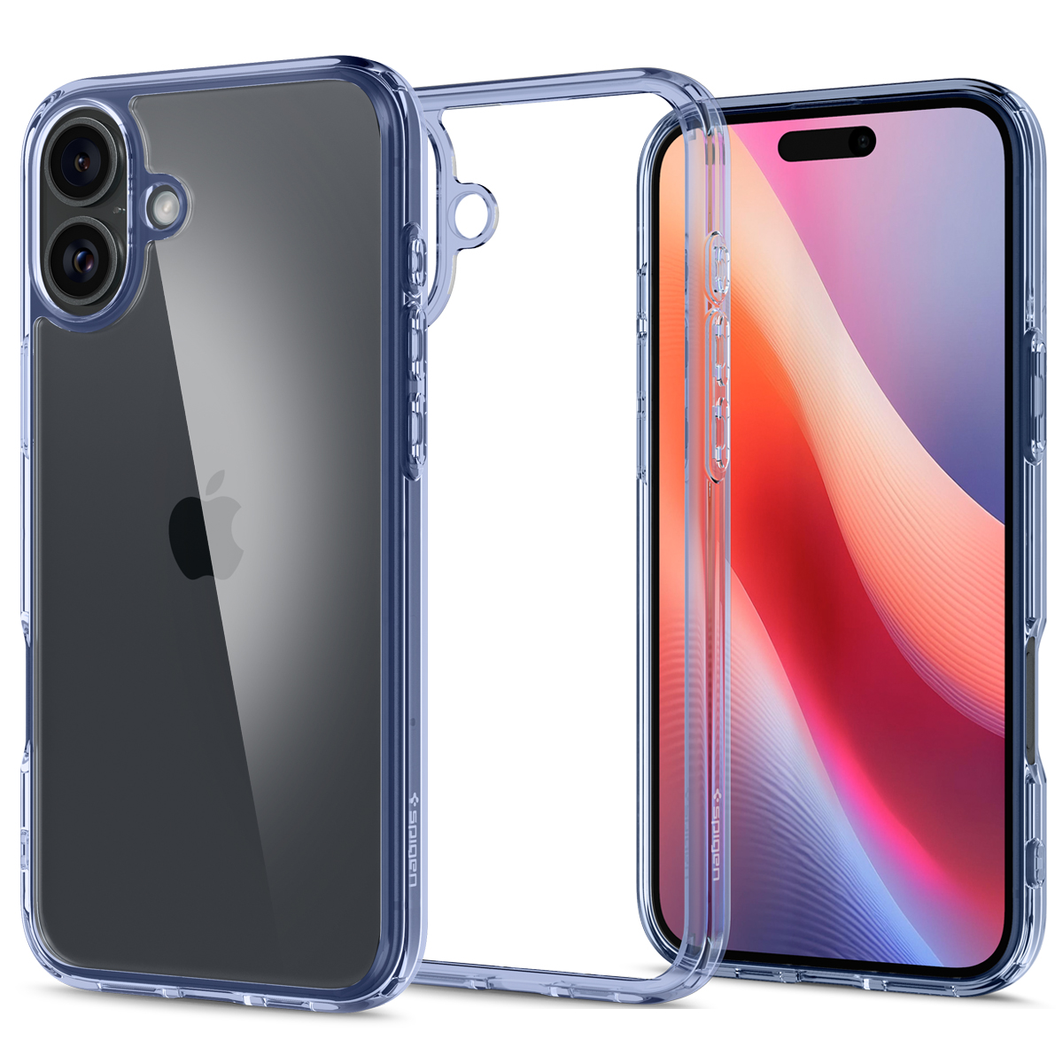 Spigen Ultra Hybrid iPhone 16 Plus hoesje blauw