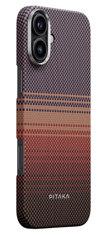 Pitaka Tactile Woven MagSafe iPhone 16 hoesje sunset