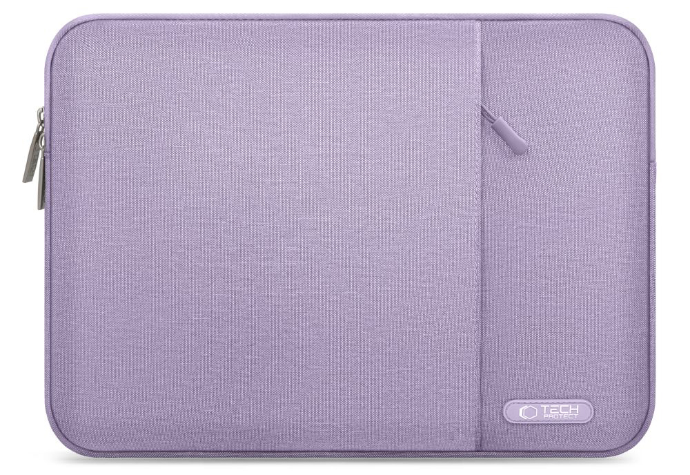 TechProtection Nylon MacBook 13 / 14 inch sleeve lavender