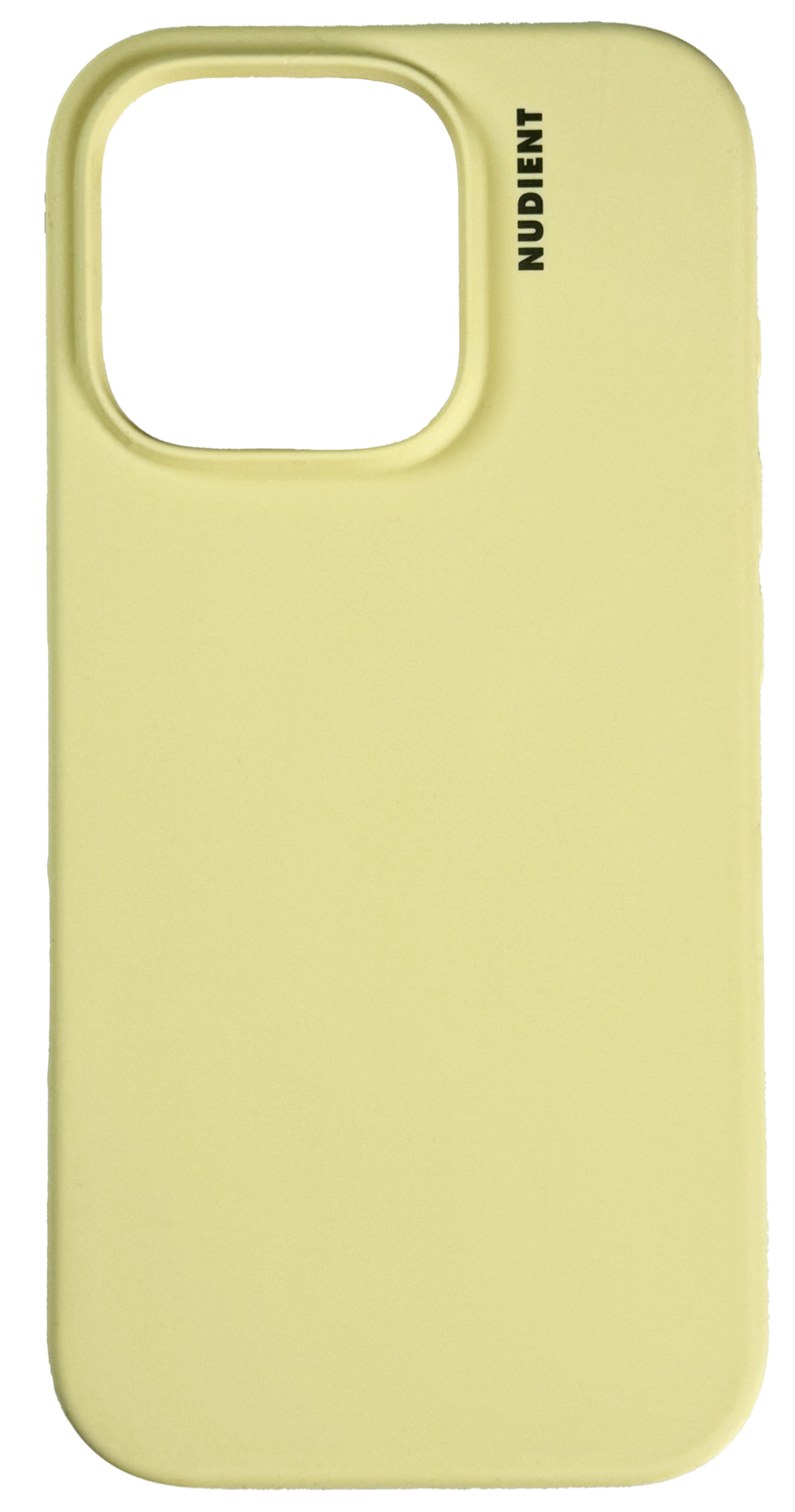 Nudient Base Case iPhone 16 Pro hoesje geel