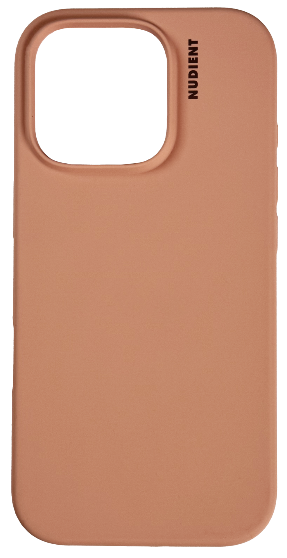 Nudient Base Case iPhone 16 Pro hoesje oranje