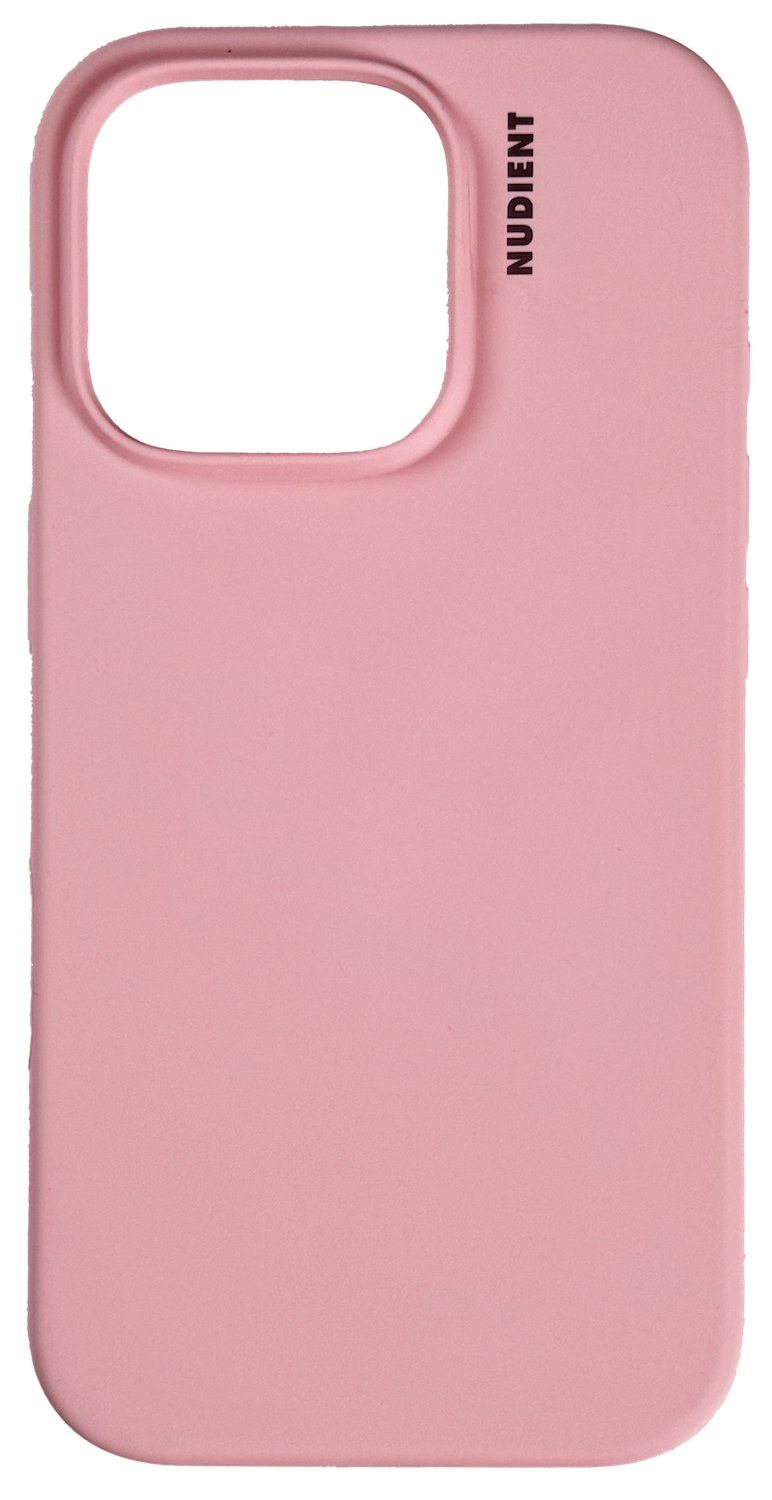 Nudient Base Case iPhone 16 Pro hoesje roze