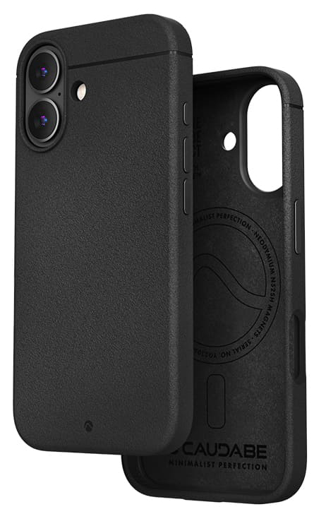 Caudabe Sheath iPhone 16 hoesje zwart