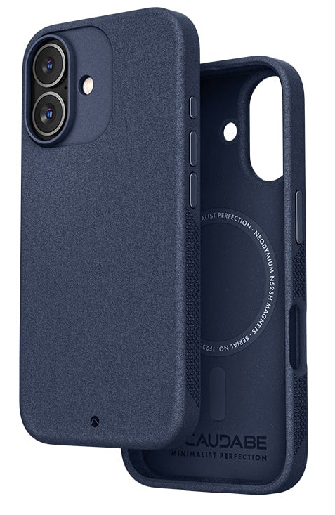 Caudabe Synthesis iPhone 16 hoesje blauw