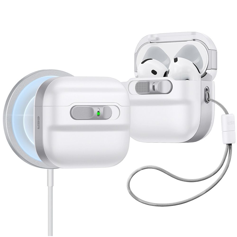 ESR Pulse MagSafe AirPods 4 hoesje wit