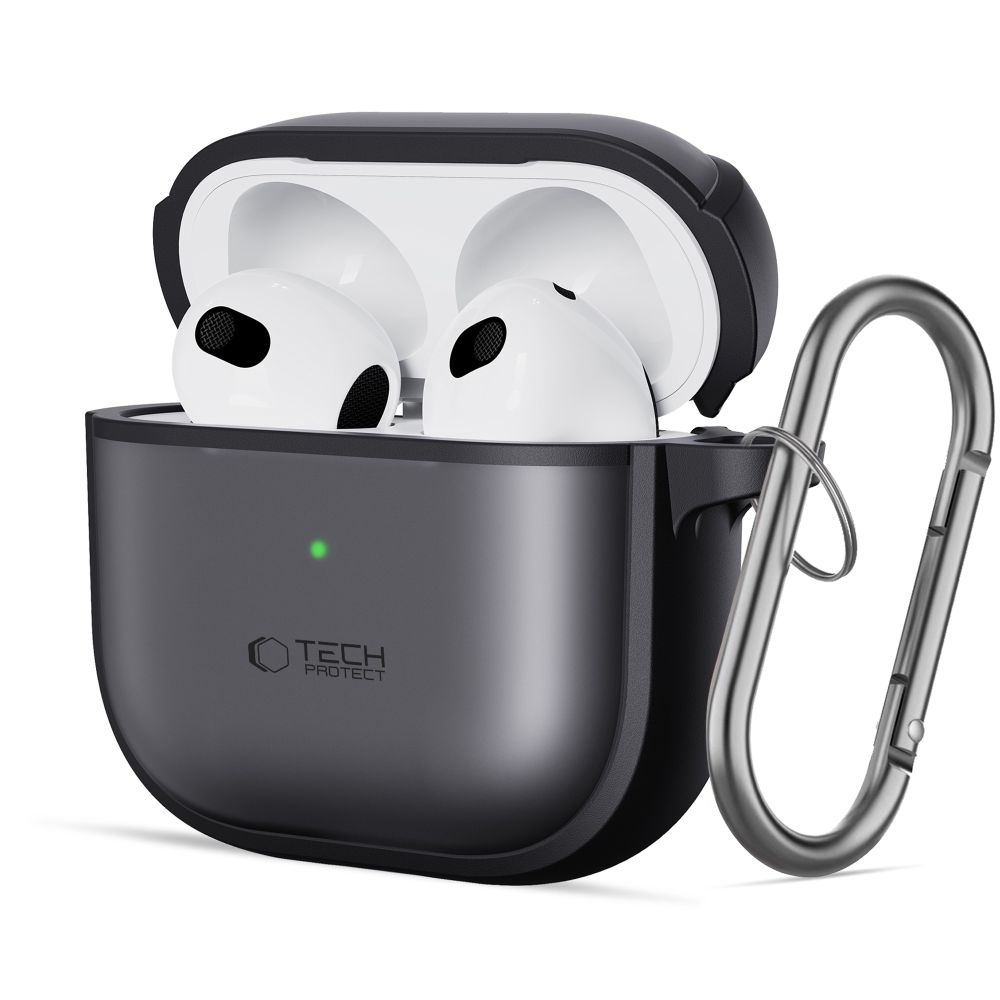 TechProtection Matte AirPods 4 hoesje zwart