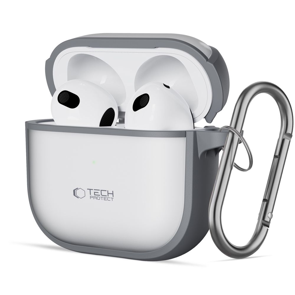 TechProtection Matte AirPods 4 hoesje grijs