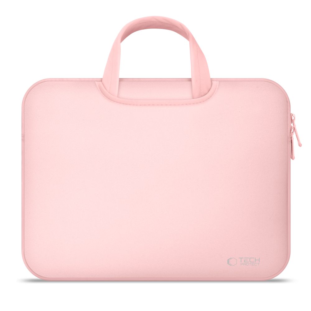 TechProtection MacBook 13 / 14 inch sleeve laptop tas roze