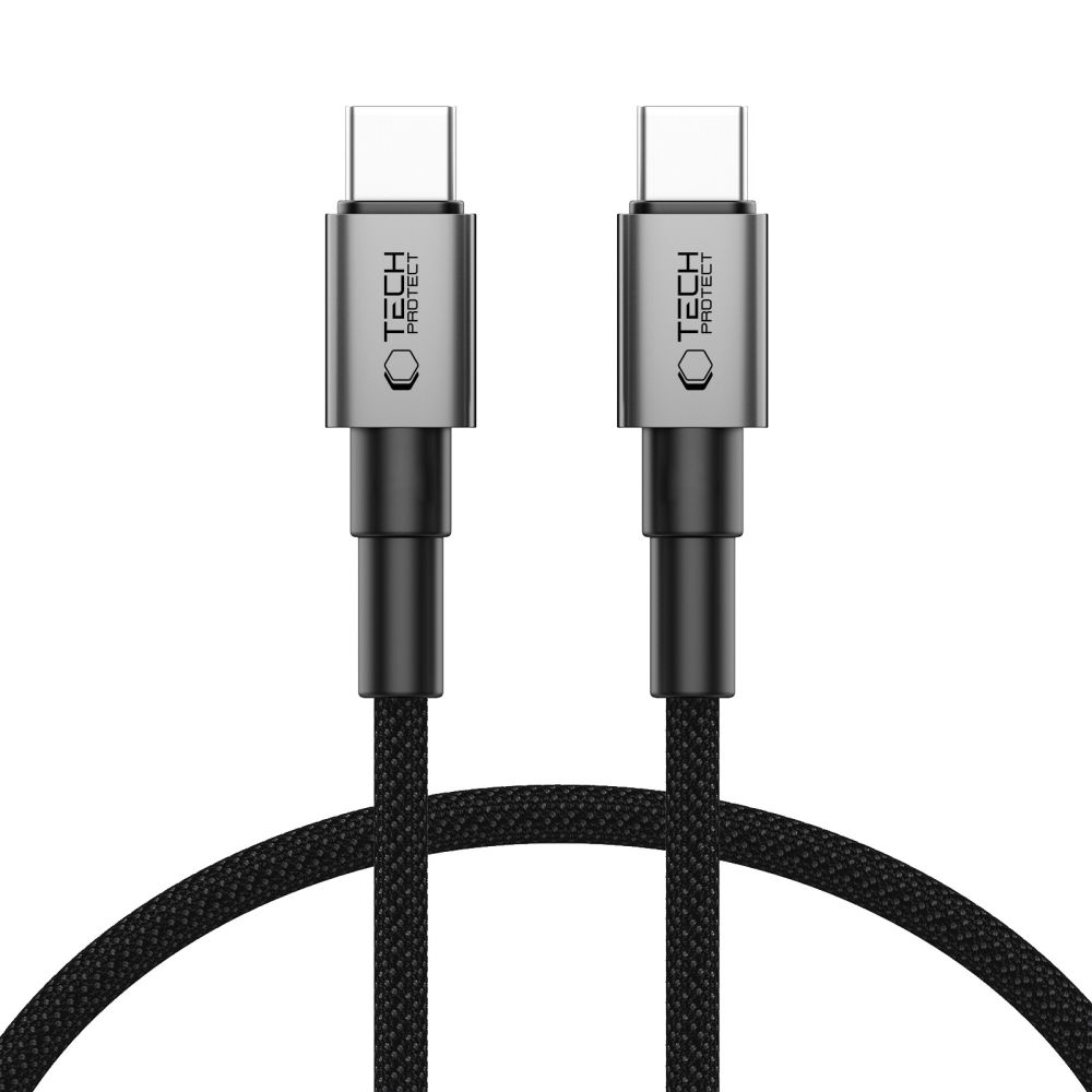 TechProtection Boost USB-C naar USB-C kabel 100 watt 25 centimeter