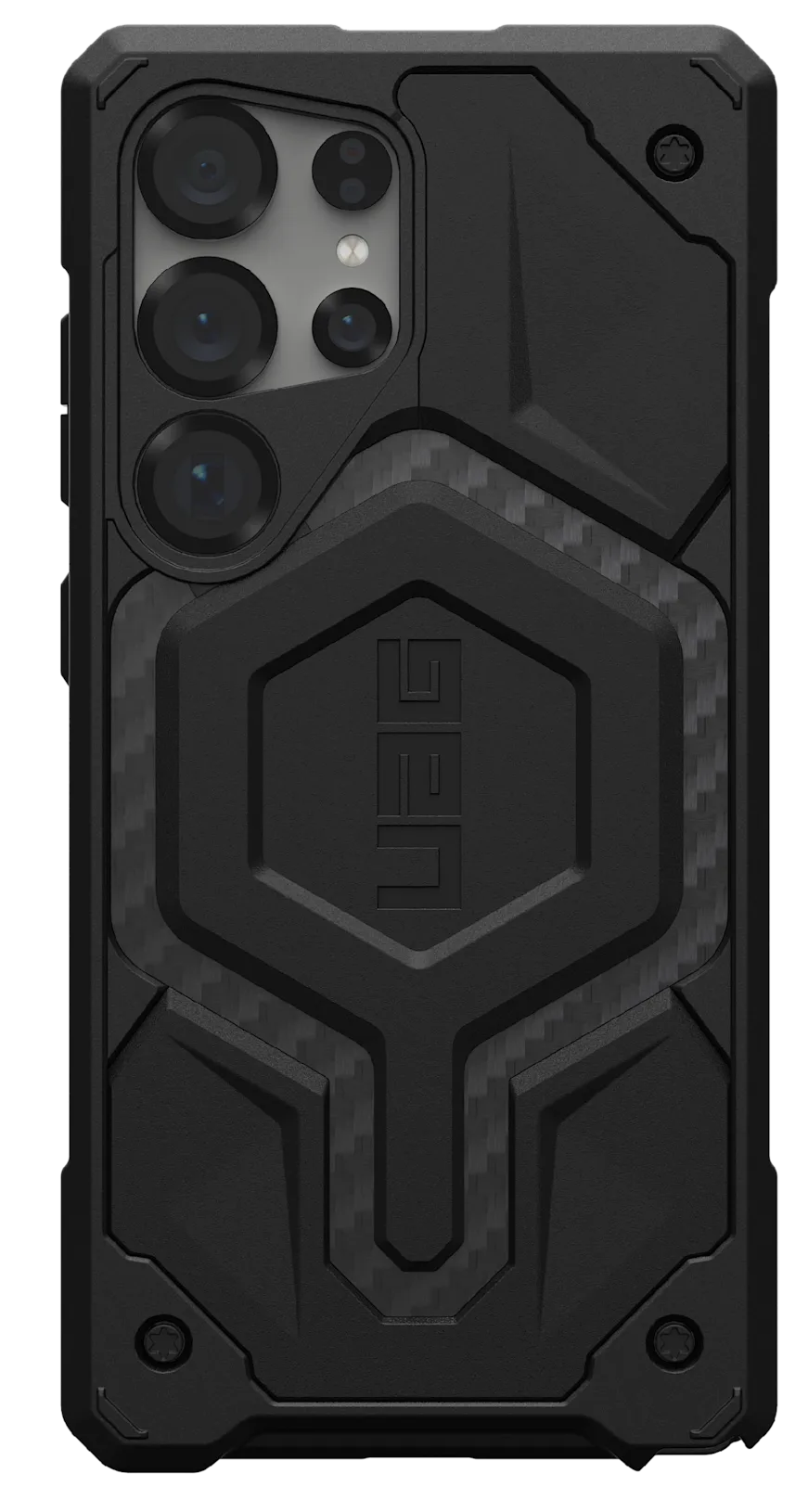 UAG Monarch Pro Galaxy S25 Ultra hoesje carbon fiber