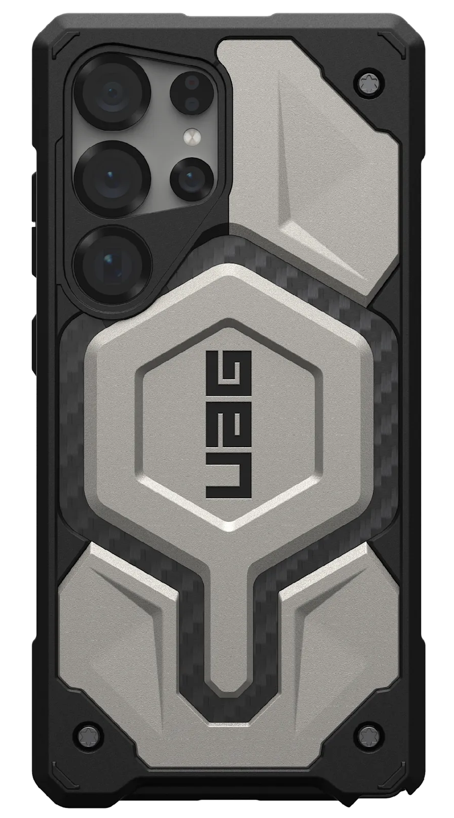 UAG Monarch Pro Galaxy S25 Ultra hoesje titanium