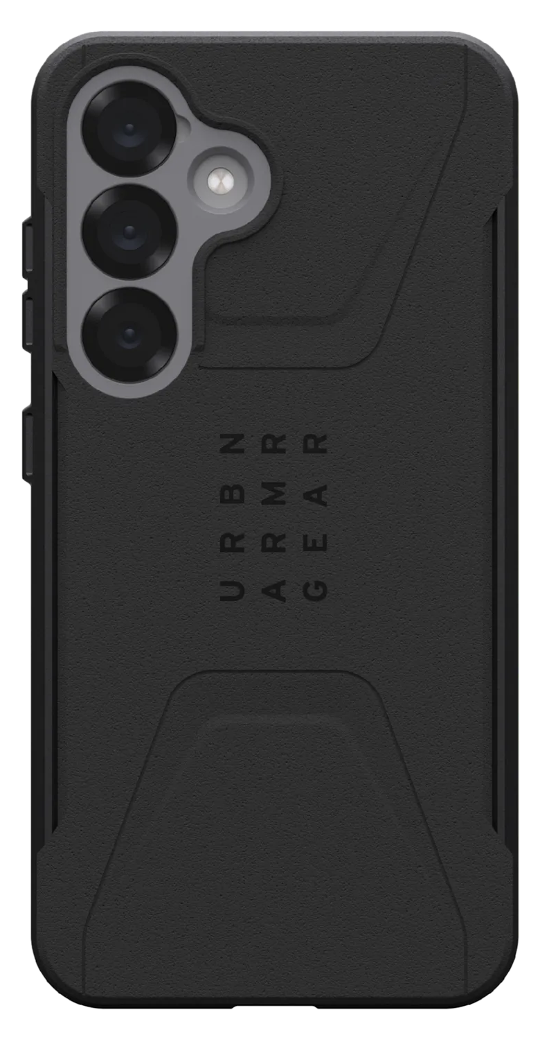 UAG Civilian Galaxy S25 hoesje zwart