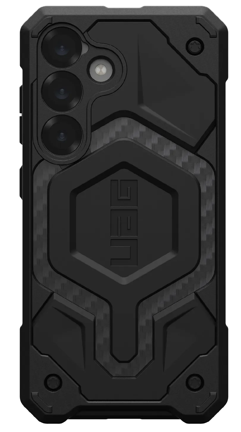 UAG Monarch Pro Galaxy S25 hoesje carbon fiber