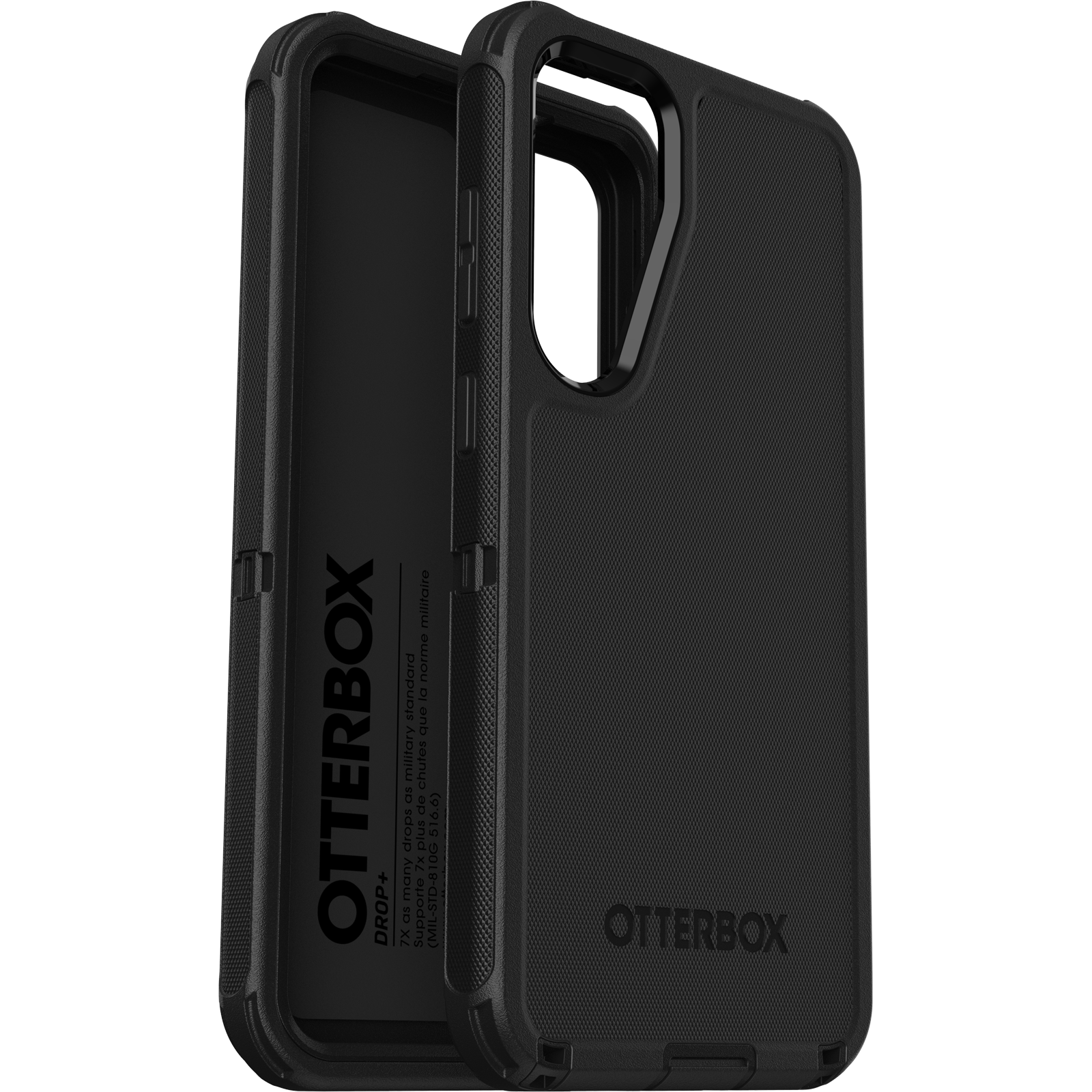 Otterbox Defender Galaxy S25 hoesje zwart