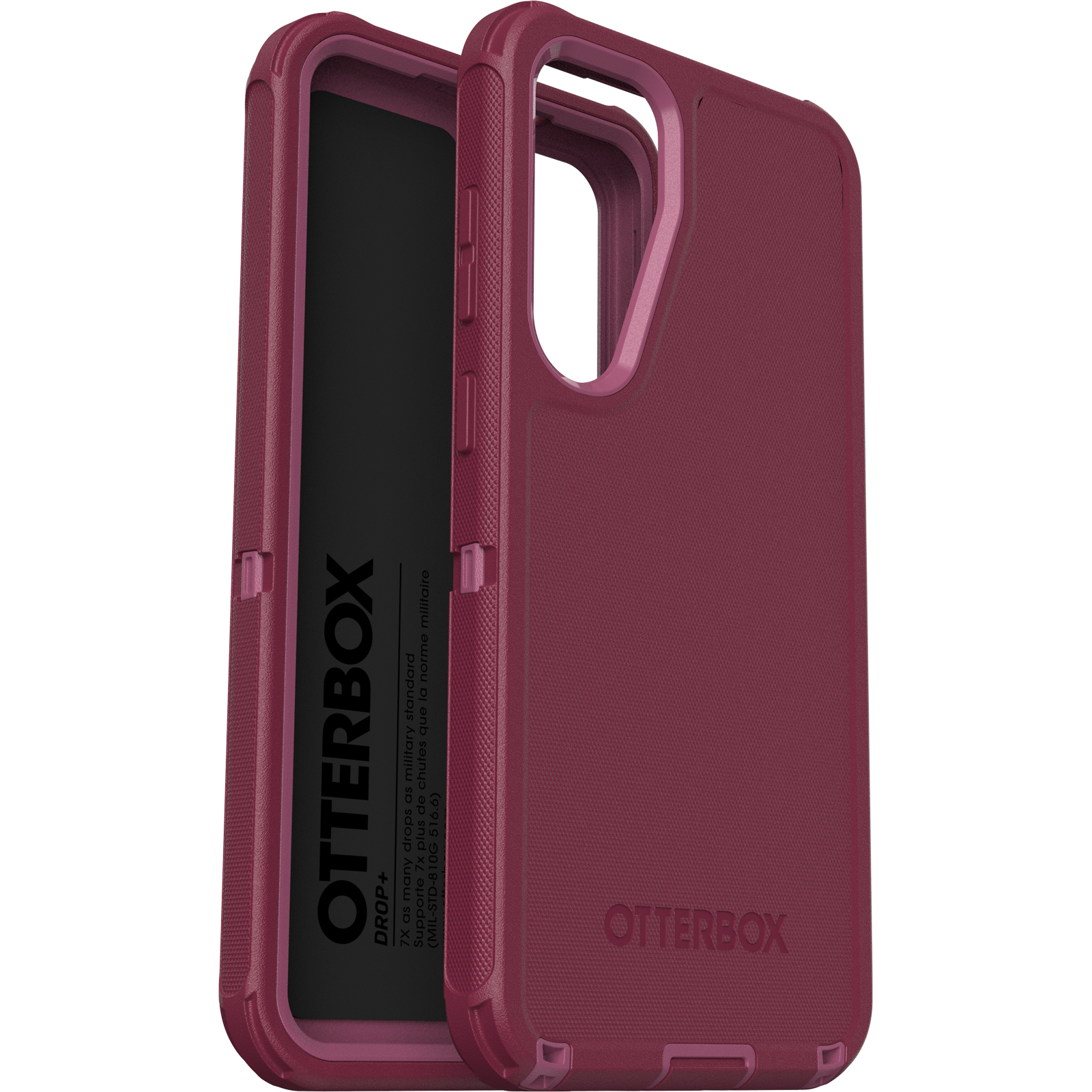 Otterbox Defender Galaxy S25 Plus hoesje roze