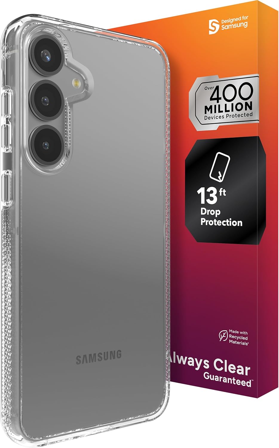 ZAGG Crystal Palace Galaxy S25+ Plus hoesje transparant