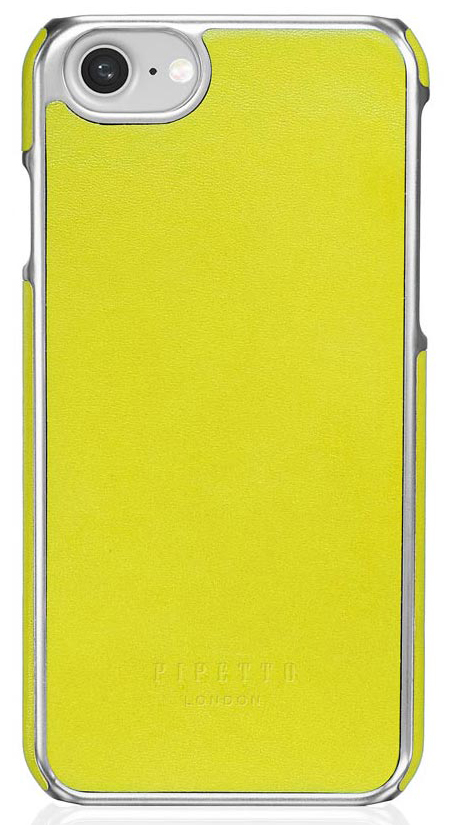 Pipetto Leather Snap iPhone 7 hoesje Yellow