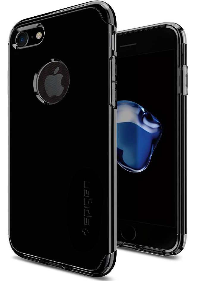 Spigen Hybrid Armor iPhone 8 / 7  hoesje Jet Black