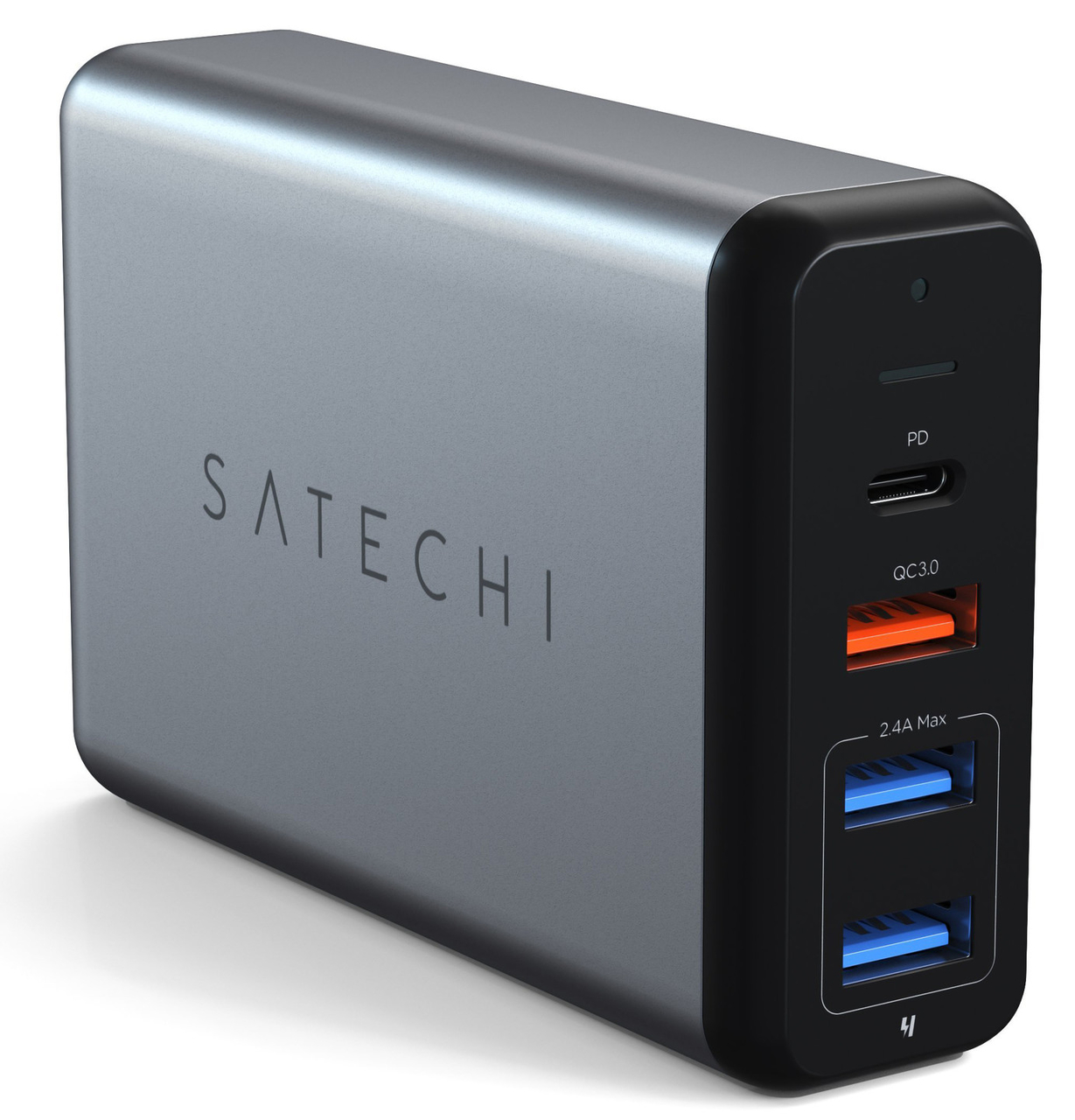 Satechi USB-C 75 watt Travel Charger oplader Grijs