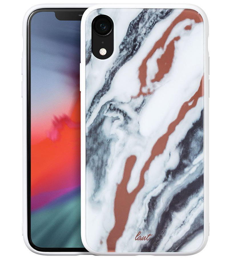 LAUT Mineral Glass iPhone XR hoesje Doorzichtig