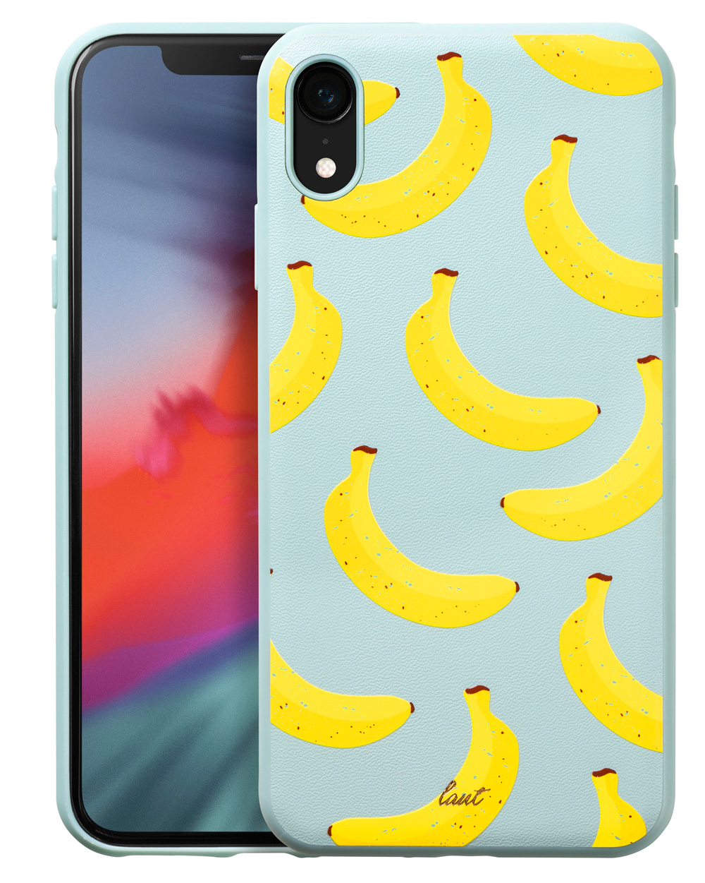 LAUT Tutti Frutti iPhone XR hoesje Banaan