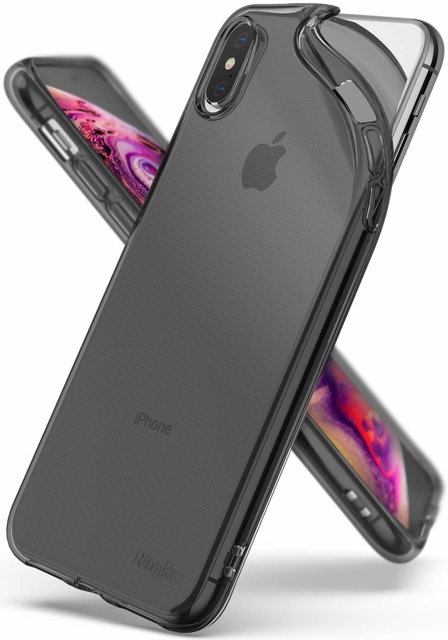 Ringke Air iPhone Xs Max hoesje Smoke Grijs