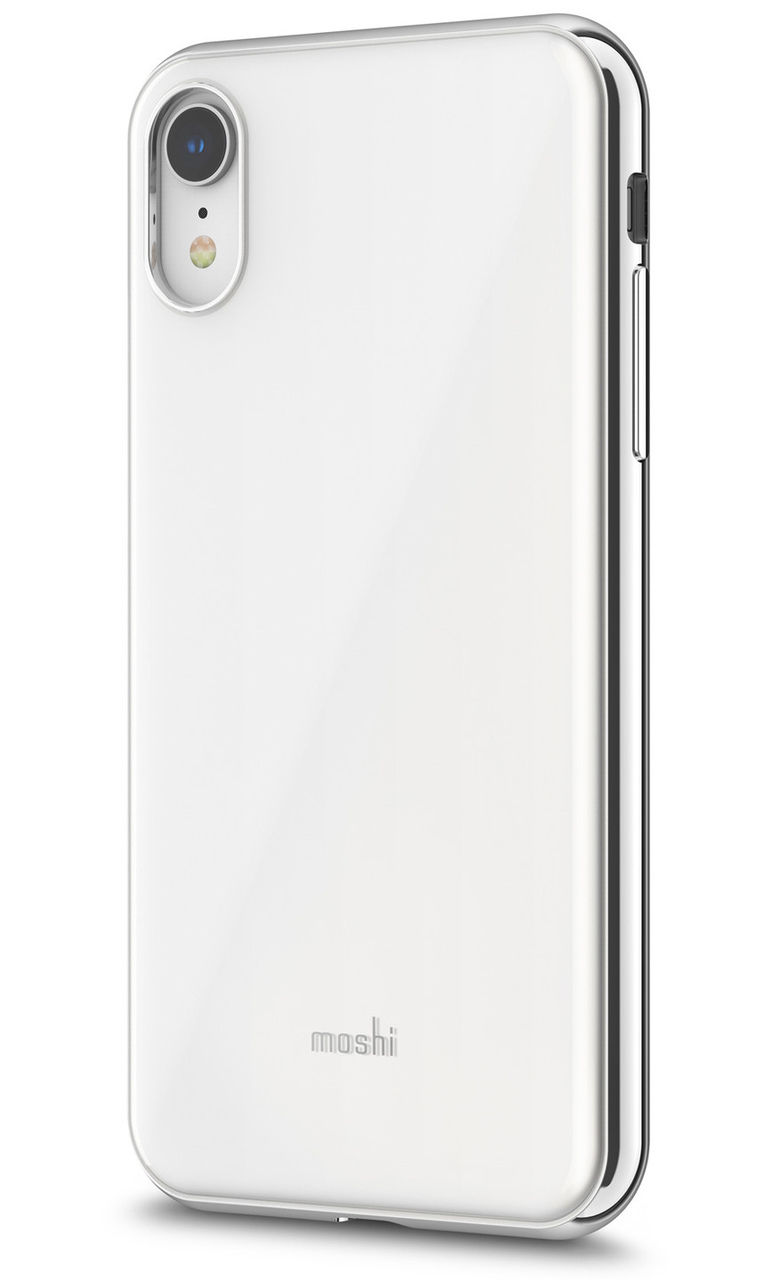 Moshi iGlaze iPhone XR hoesje Wit