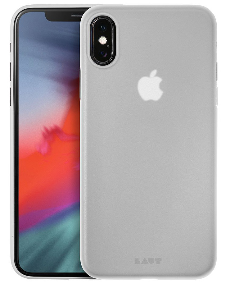 LAUT SlimSkin iPhone XS hoesje Clear