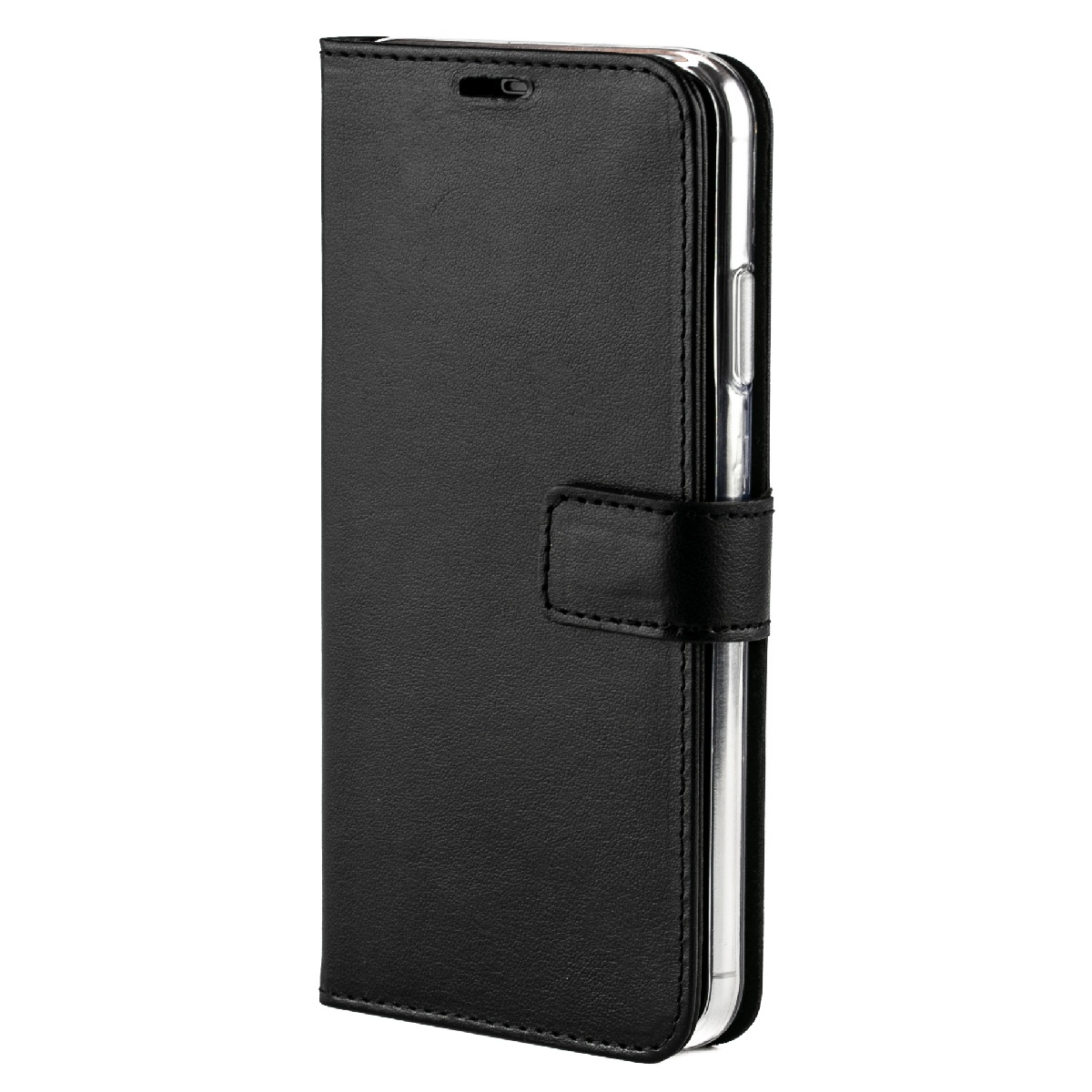 Valenta Booklet iPhone XS Max Wallet hoesje Zwart