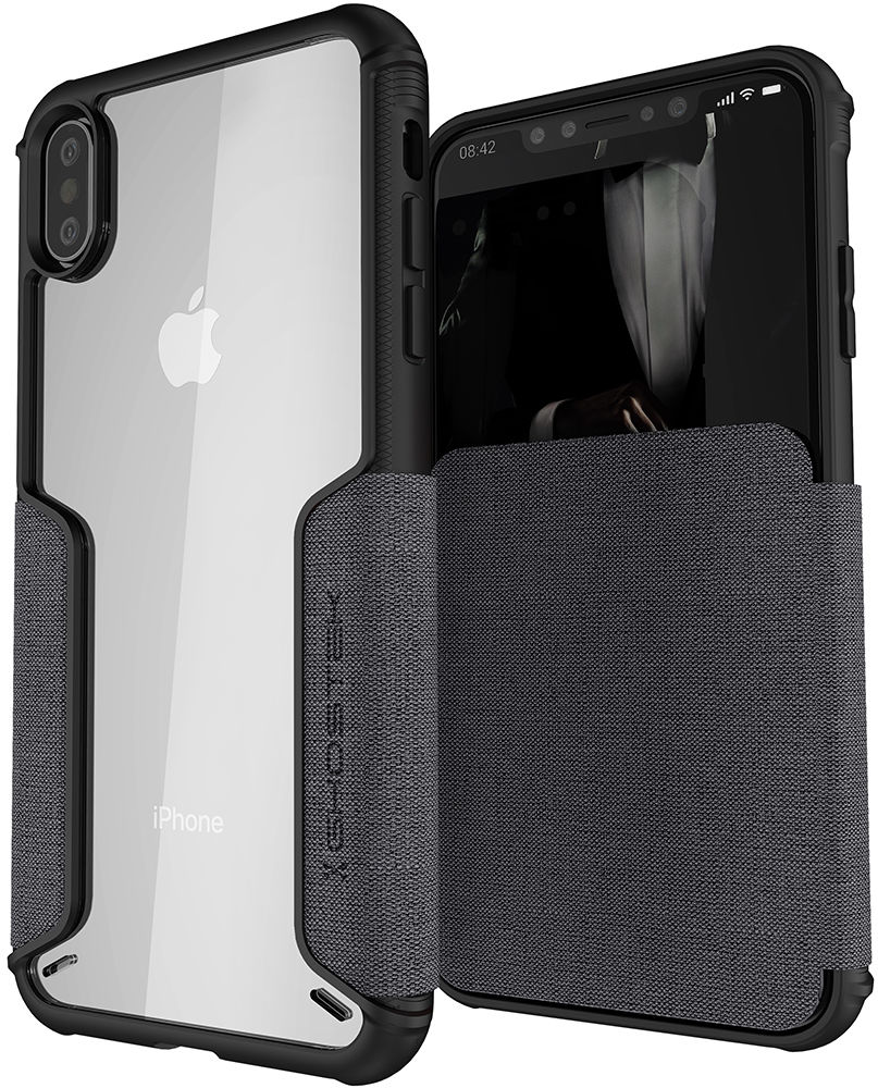 Ghostek Exec 3 iPhone XS Max hoesje Grijs