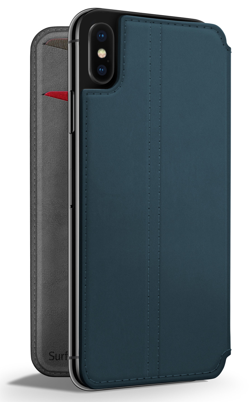 Twelve South SurfacePad iPhone XS Max hoesje Teal