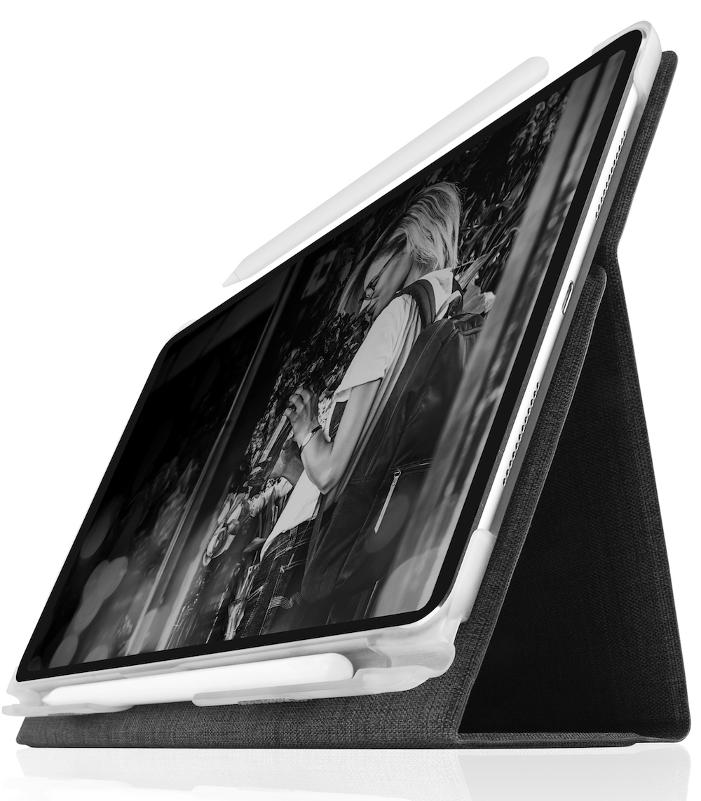 STM Atlas iPad Pro 12,9 inch 2018 hoesje Grijs