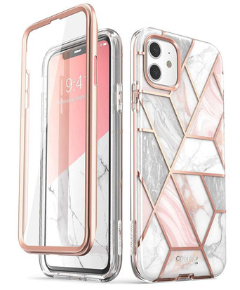 Verwachten In werkelijkheid vermoeidheid Supcase Cosmo Marble iPhone 11 hoesje Roze - Appelhoes